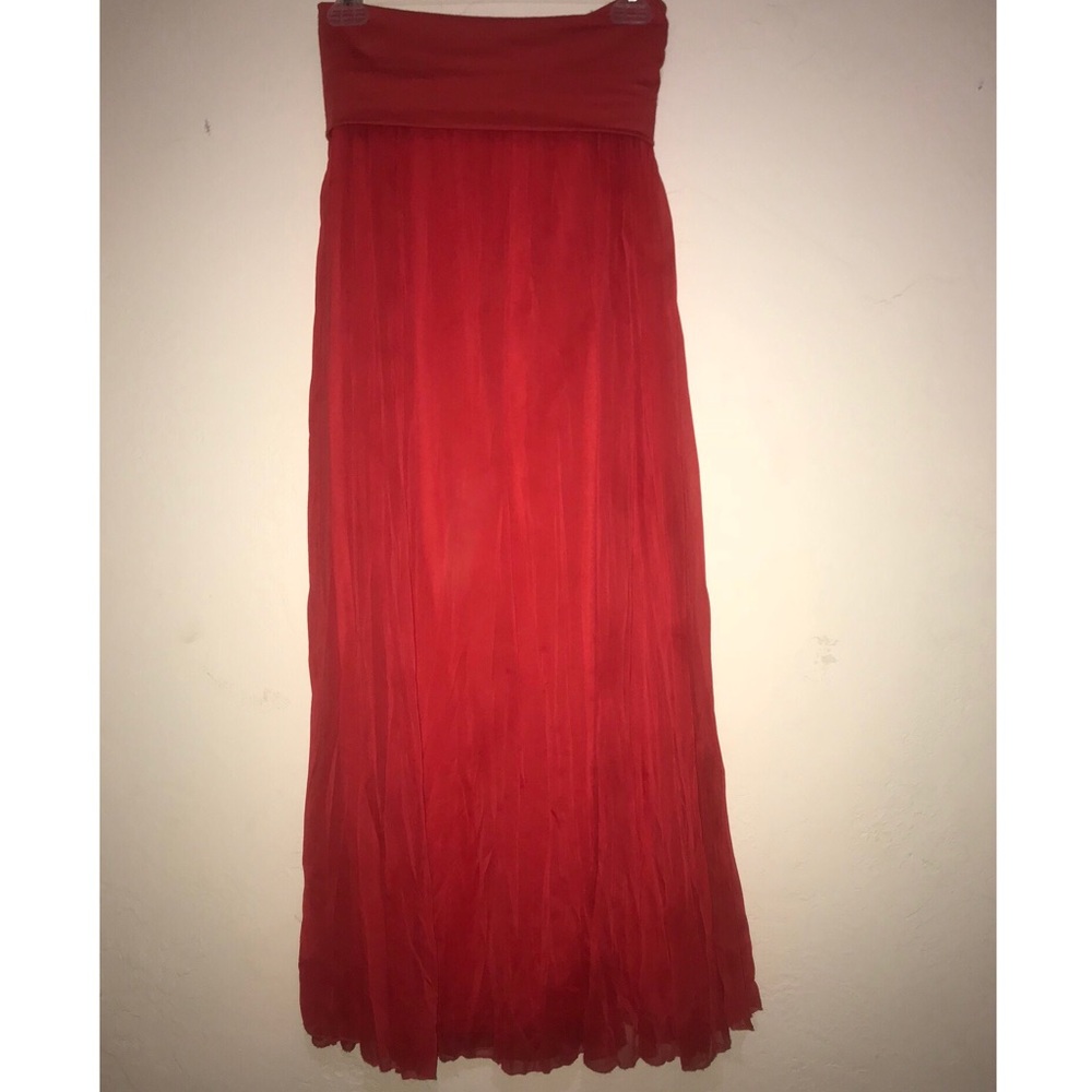 Bohemian maxi skirt, WORN FOR PHOTO SHOOT ONLY